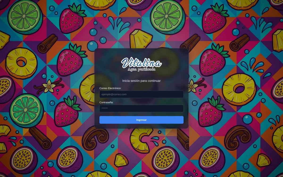 Vitalina · Agua purificada